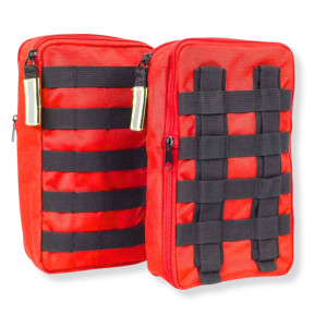 Botiquin Pocket Molle Rojo